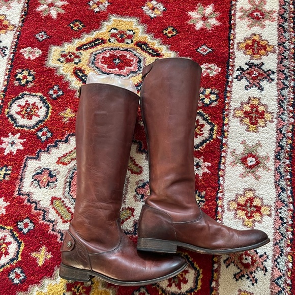 Frye button Riding Boots - Picture 2 of 6